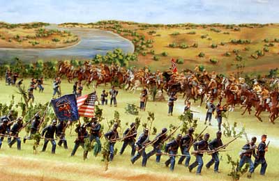 62nd U S Colored Troops Retreat