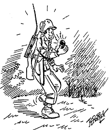 John E. Pretsch Drawing - 1945