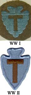 World War I and World War II T Patches
