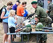 Public enjoys the displays