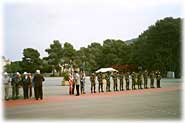 French Marine Honor Guard